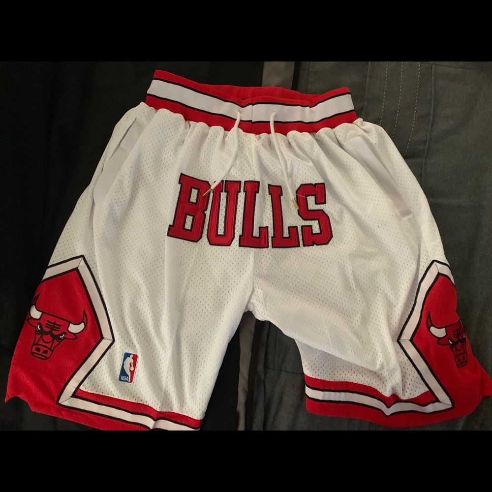 Just Don Chicago Bulls Vintage Throwback Shorts XL